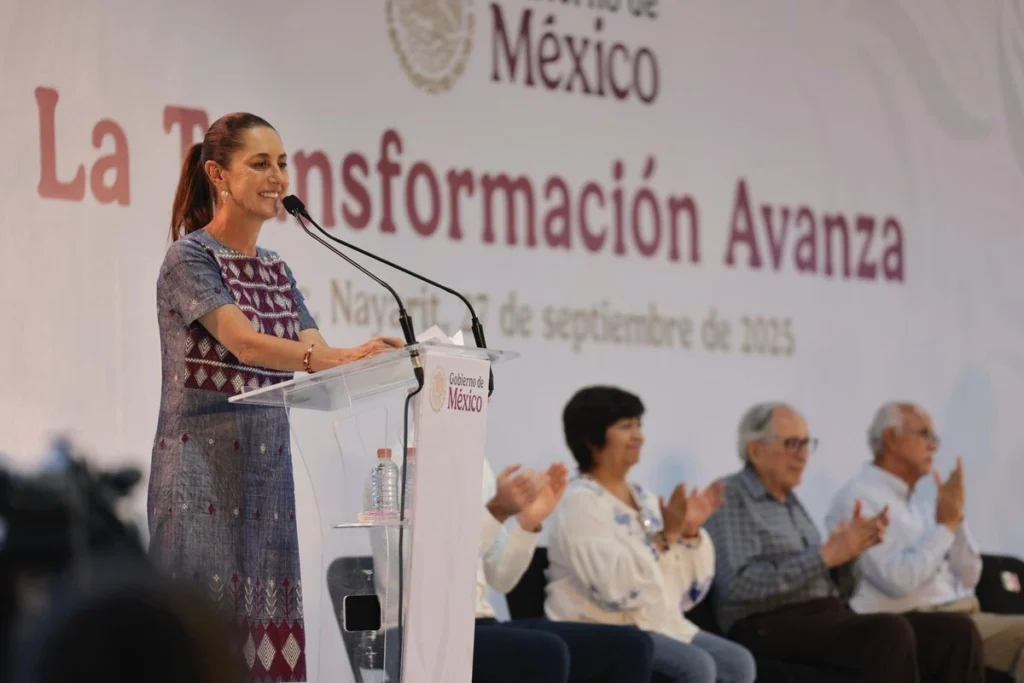 Claudia Sheinbaum refrenda compromiso con Nayarit y migrantes en Estados Unidos 12 Claudia Sheinbaum refrenda compromiso con Nayarit y migrantes en Estados Unidos