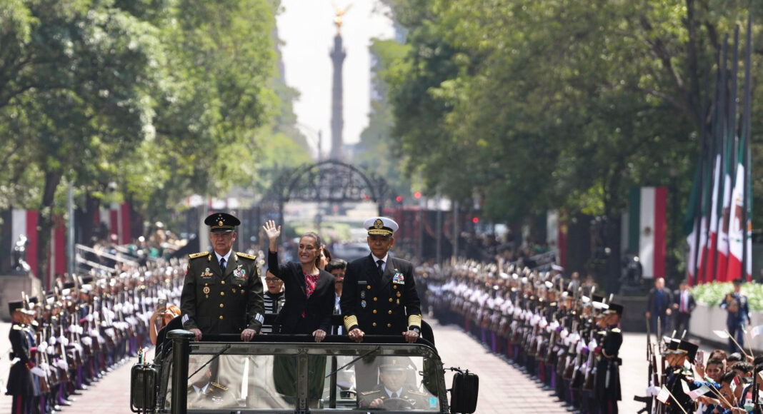 Sheinbaum encabeza histórica ceremonia de los Niños Héroes