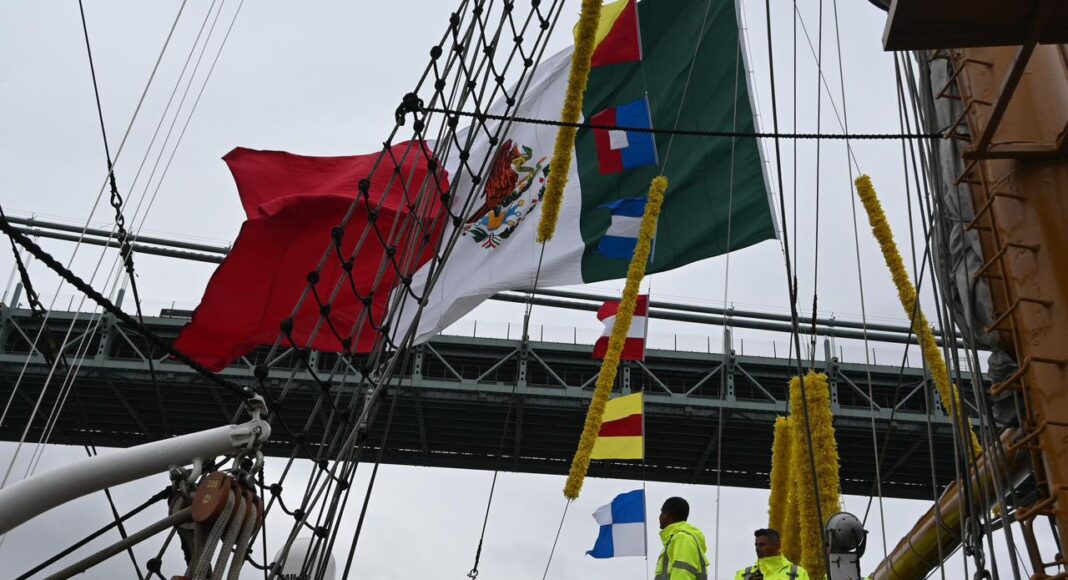 Buque Escuela Cuauhtémoc se alista para volver a navegar tras accidente en Nueva York