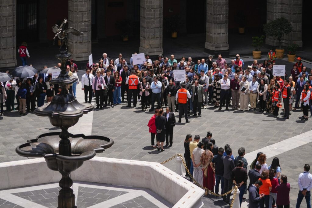 Sheinbaum Participa En El Segundo Simulacro Nacional 2025