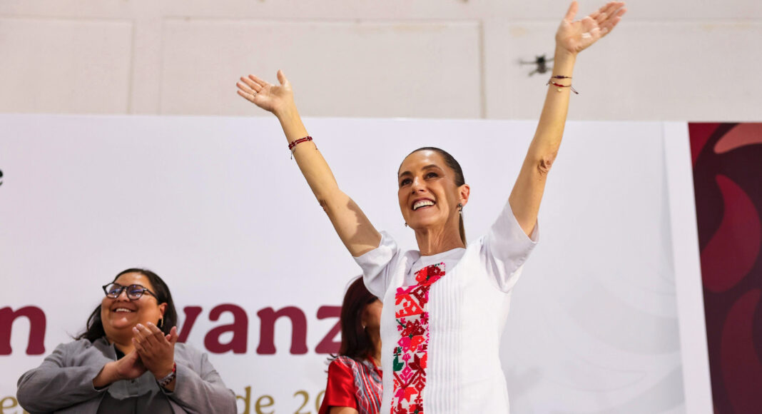 Sheinbaum defiende la soberanía y anuncia proyectos en San Luis Potosí
