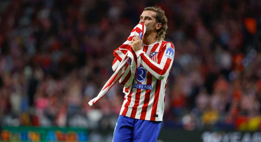 Griezmann llega a 200 goles con el Atlético de Madrid en Champions