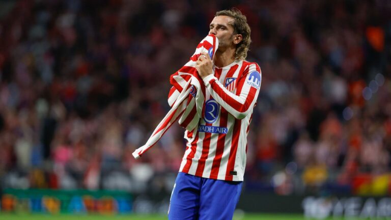 Griezmann llega a 200 goles con el Atlético de Madrid en Champions