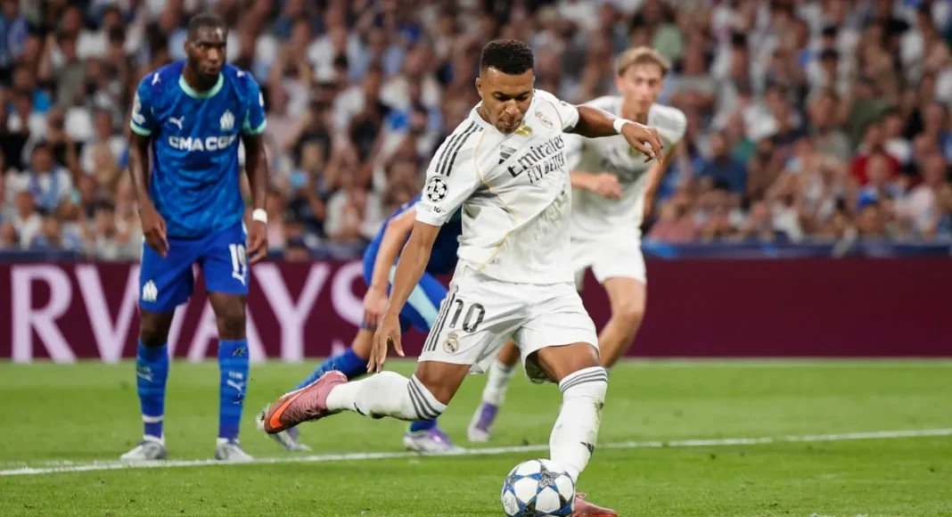 Mbappé guía al Madrid a remontada y récord en Champions
