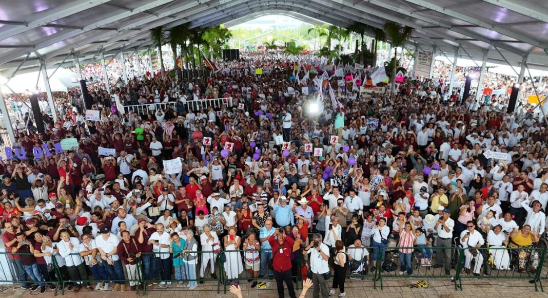 Sheinbaum destaca logros de la 4T en Quintana Roo