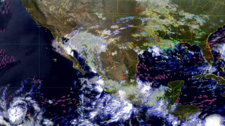 Tormenta Lorena deja lluvias intensas en el Pacífico