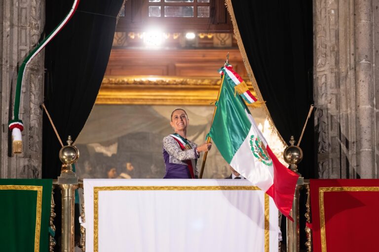 Claudia Sheinbaum da su primer Grito como presidenta de México