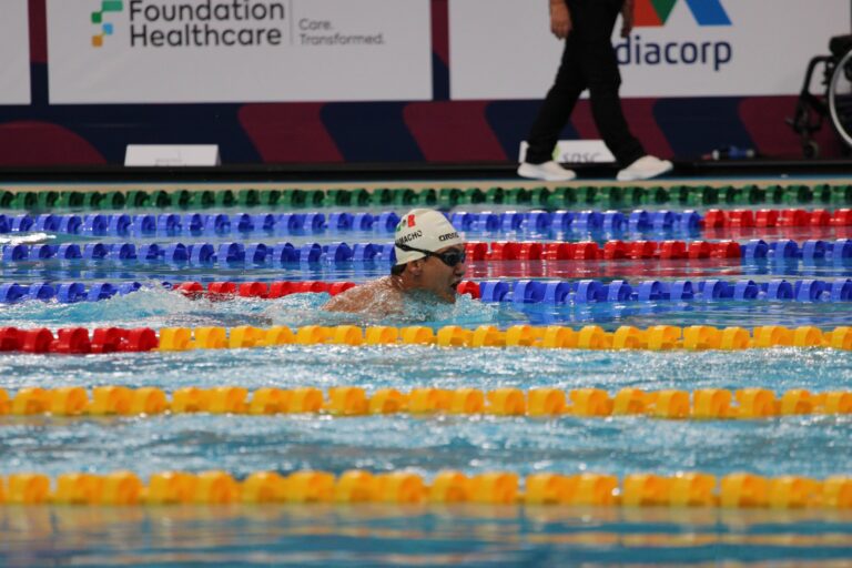 Ángel Camacho da bronce a México en Mundial de Paranatación