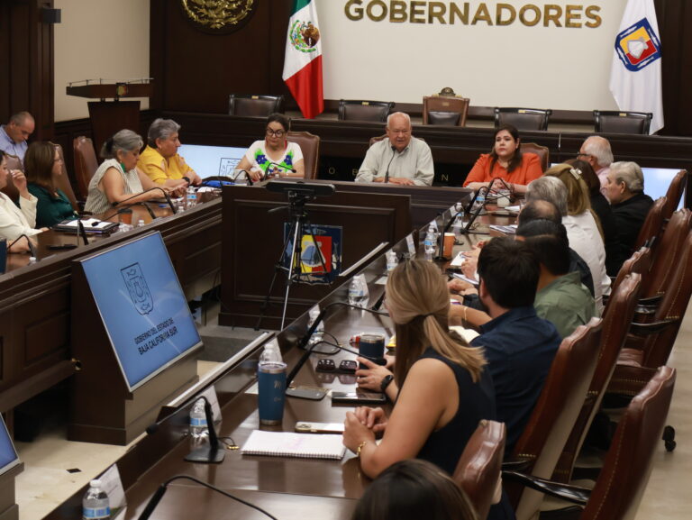 Gobierno de BCS reconoce labor tras huracán Lorena