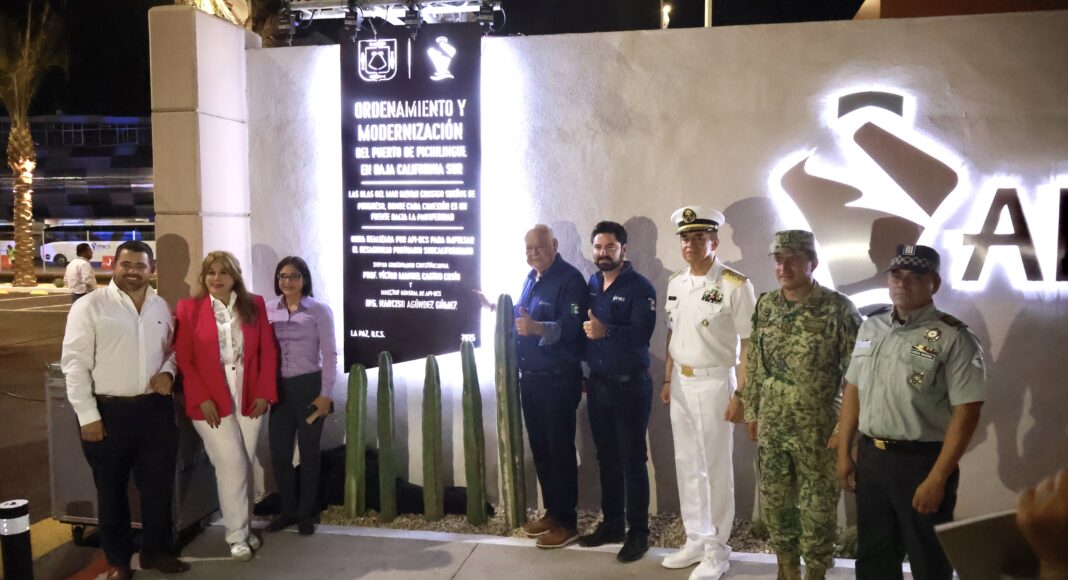 Inauguran modernización del Puerto de Pichilingue en La Paz