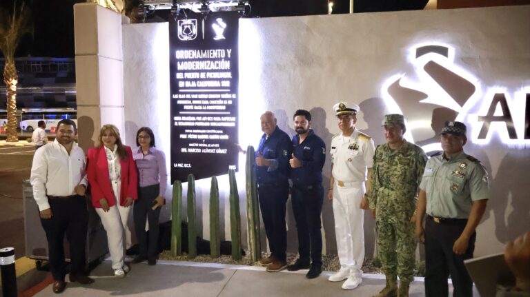 Inauguran modernización del Puerto de Pichilingue en La Paz