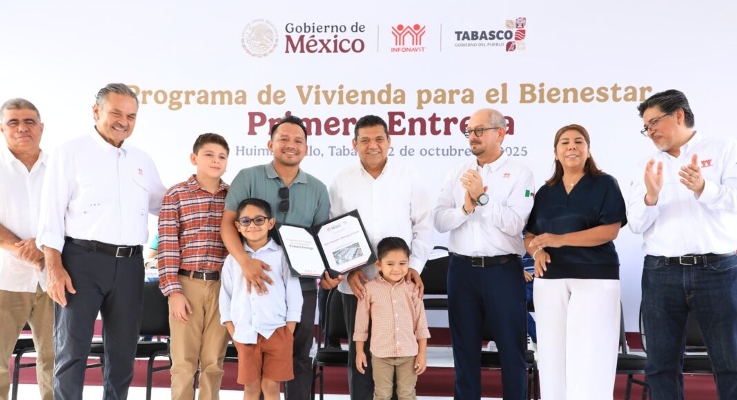 Infonavit inaugura primeras casas de Viviendas para el Bienestar en Tabasco