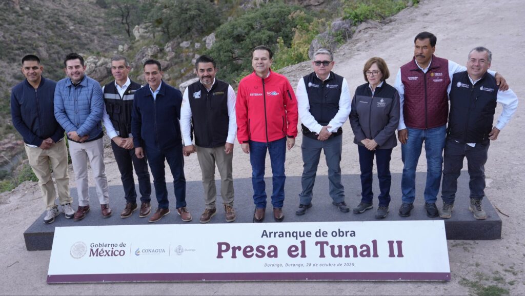 Arranca construcción de la presa El Tunal II en Durango 1 Arranca construcción de la presa El Tunal II en Durango