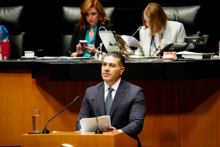 García Harfuch defiende estrategia de seguridad ante el Senado