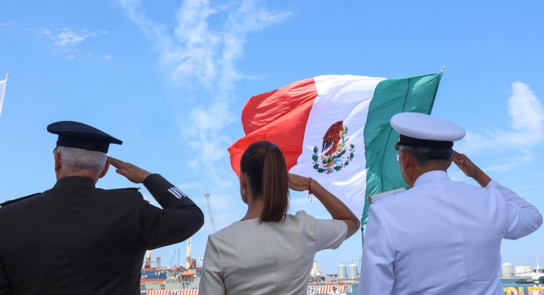 Sheinbaum conmemora aniversario 204 de la Armada de México