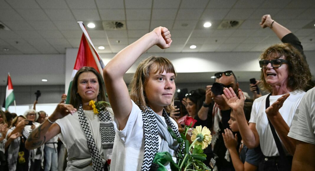 ChatGPT said: Greta Thunberg denuncia “genocidio en Gaza” tras ser deportada de Israel