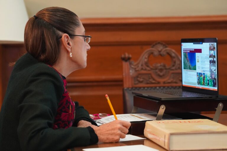 Sheinbaum coordina atención por lluvias con seis gobernadores