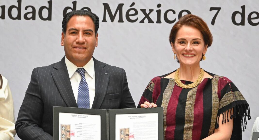 Correos de México lanza estampillas en honor a Rosario Castellanos