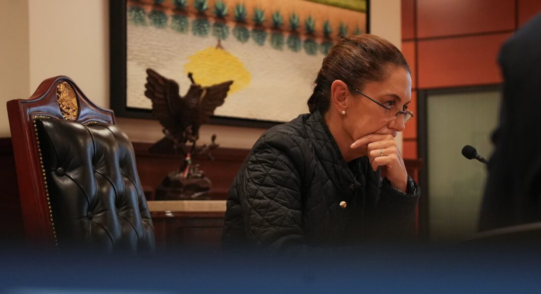 Sheinbaum modifica su agenda por lluvias; Senado y Diputados abren centros de acopio