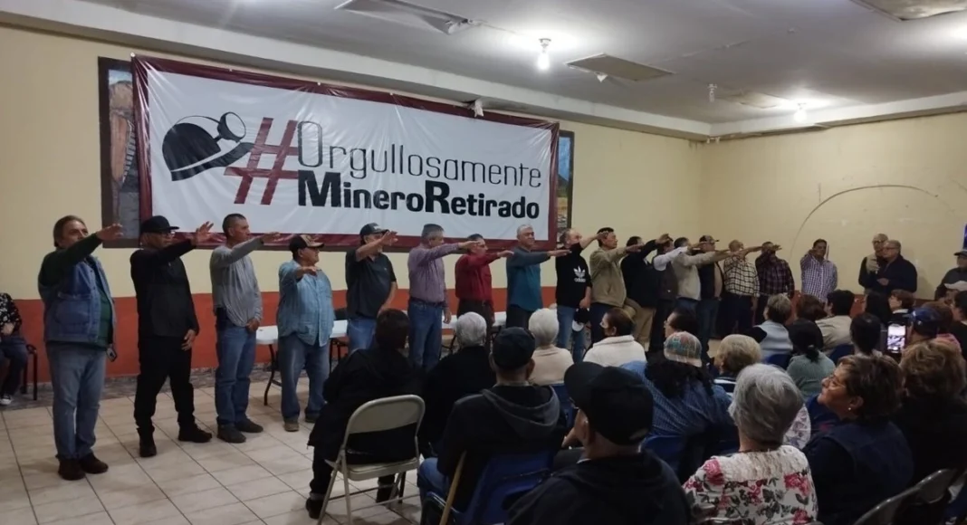 Sergio Vásquez Villarreal asume presidencia de mineros retirados