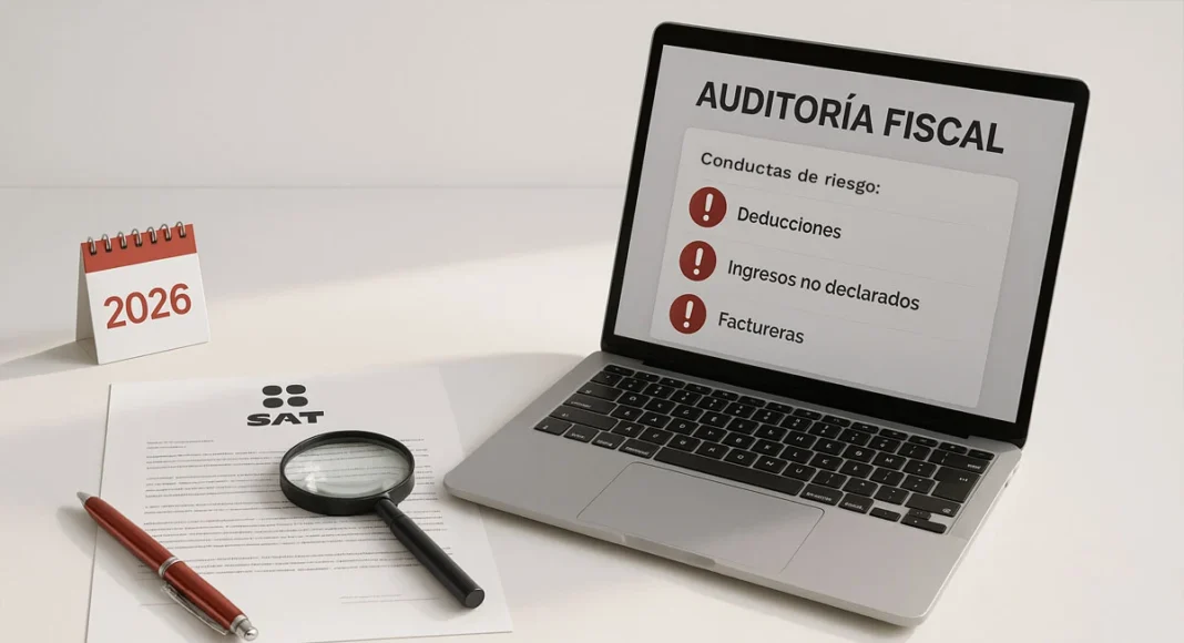 SAT auditará a 16 mil contribuyentes en 2026