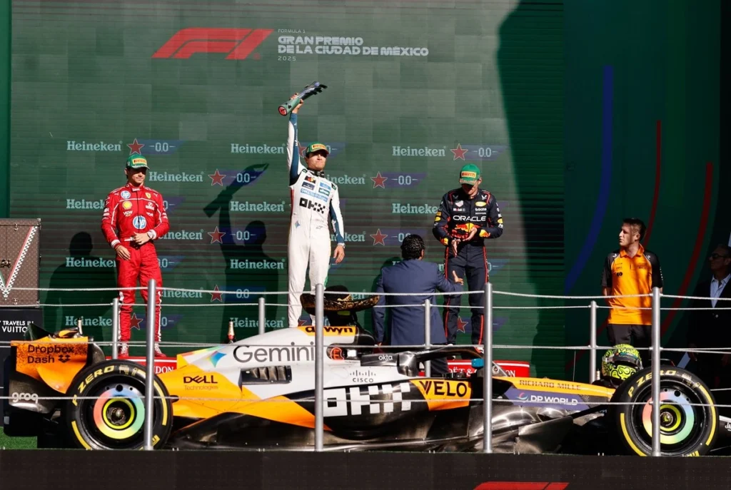 Lando Norris conquista el GP de México entre abucheos 2 Lando Norris conquista el GP de México entre abucheos