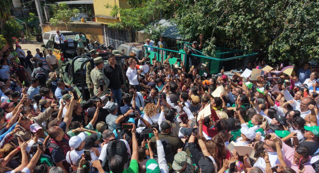 Tamazunchale recibe apoyo de la Sedena tras fuertes lluvias