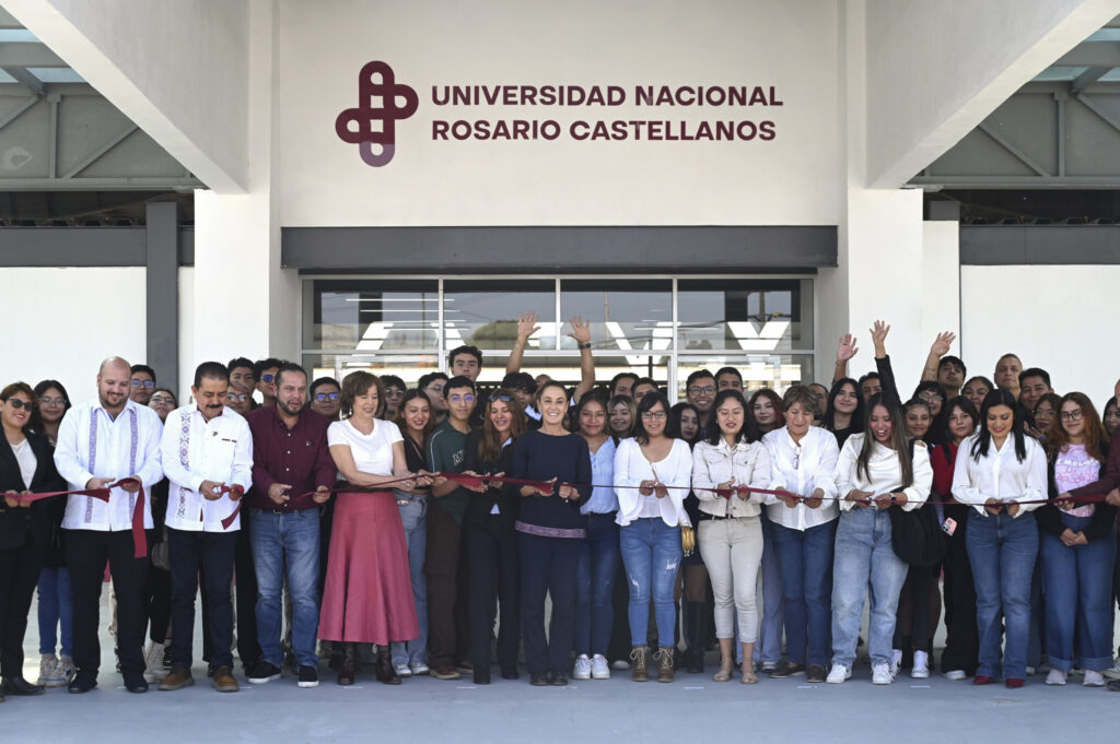 Sheinbaum inaugura nueva Universidad Rosario Castellanos en Edomex 1 Sheinbaum inaugura nueva Universidad Rosario Castellanos en Edomex