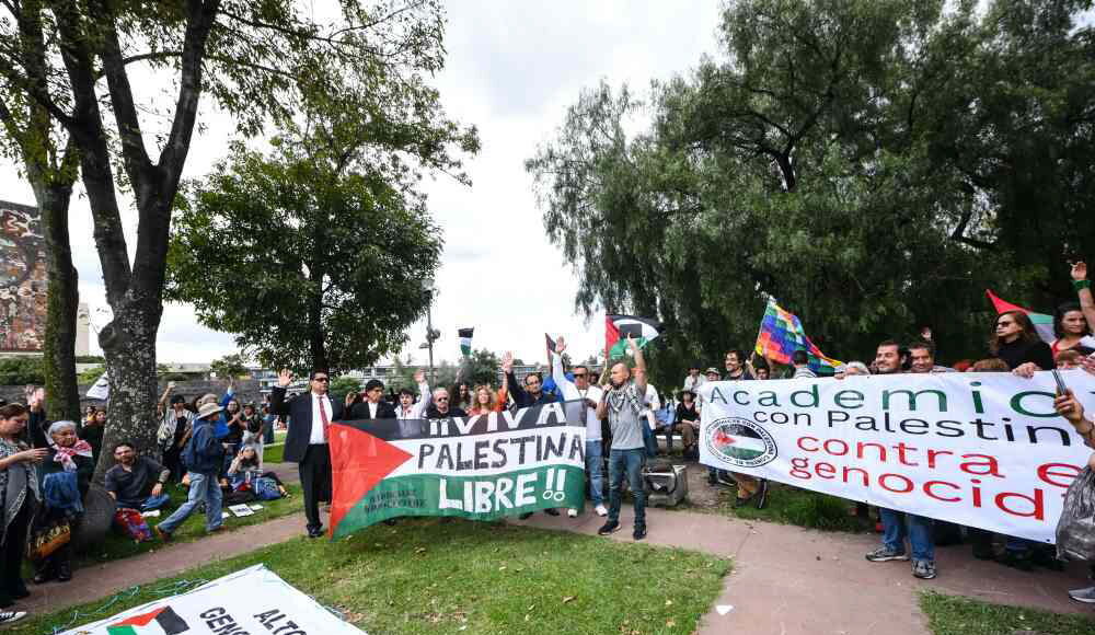 Exigen a la UNAM romper relaciones con instituciones israelíes