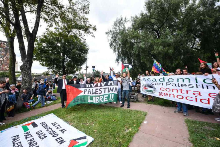 Exigen a la UNAM romper relaciones con instituciones israelíes