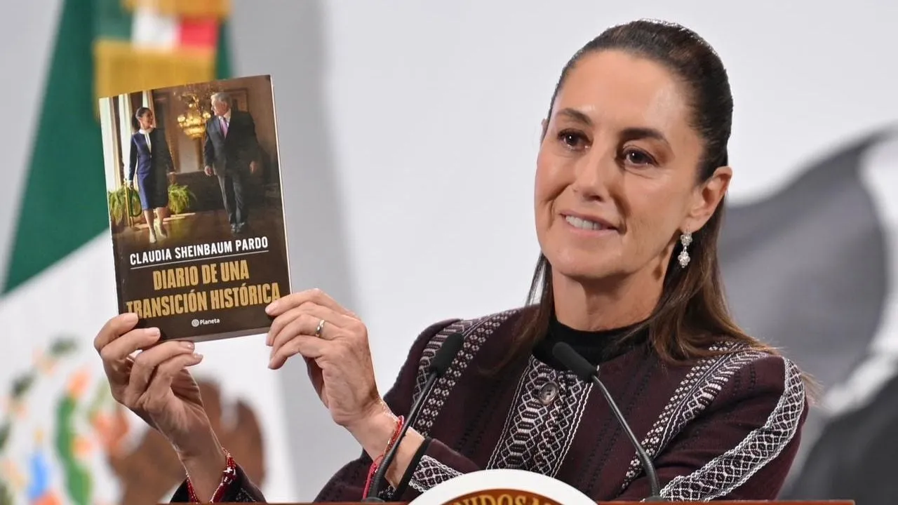 3 Sheinbaum presenta su libro “Diario de una transición histórica”