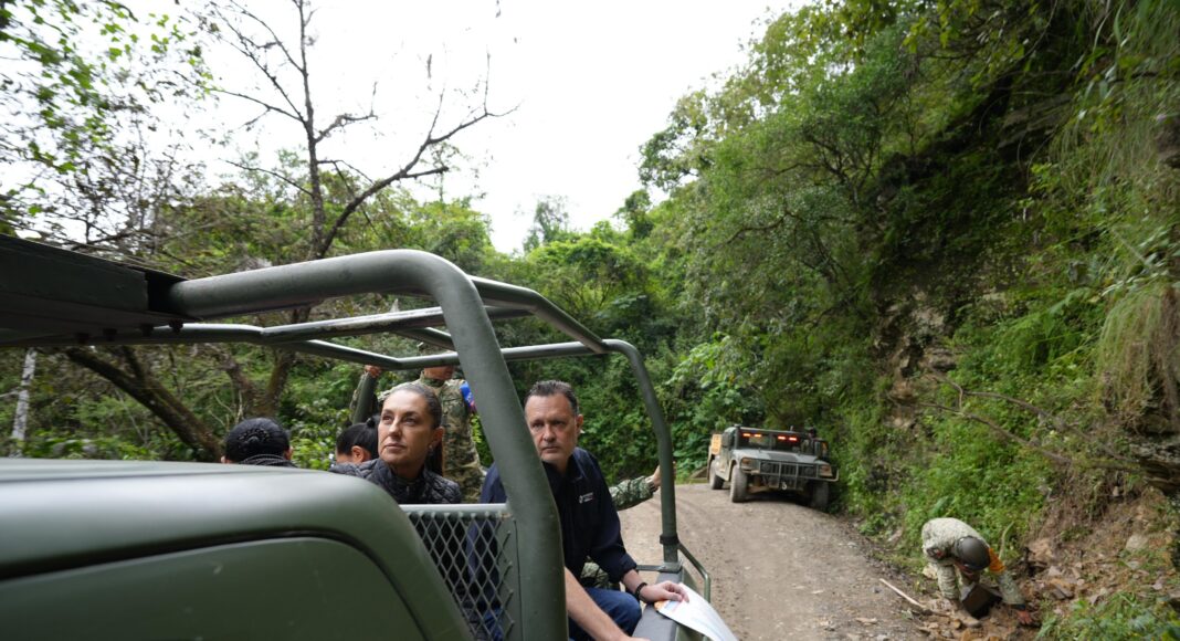 Sheinbaum supervisa apoyo a familias afectadas en Querétaro