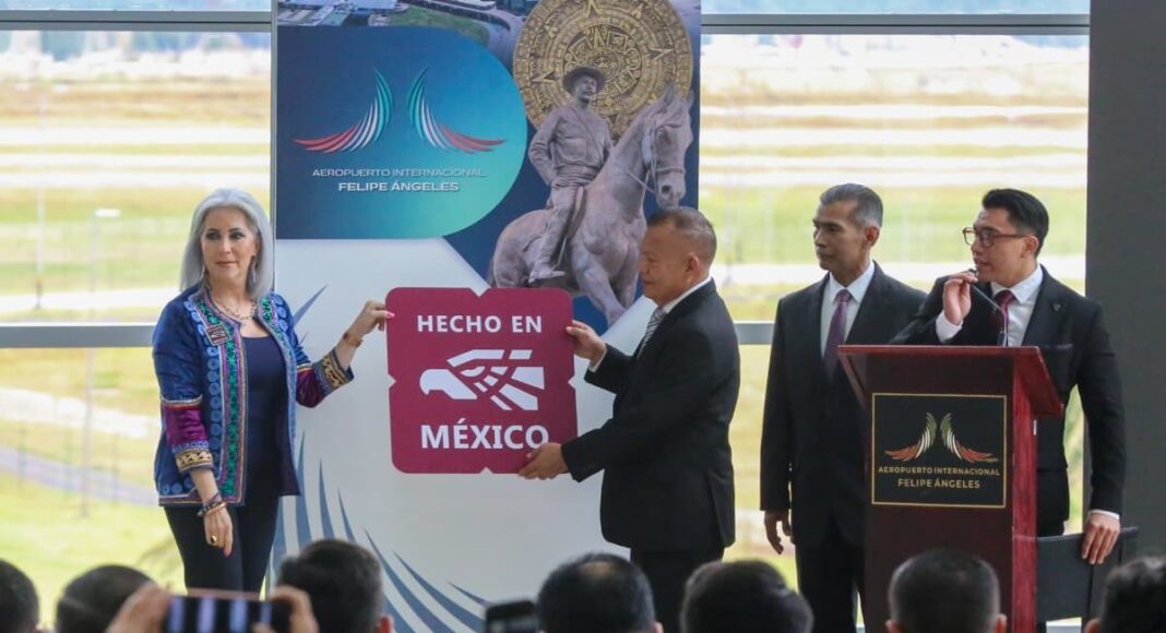 AIFA y Mexicana de Aviación reciben el distintivo “Hecho en México”