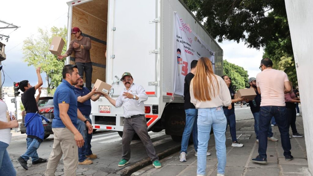 Pobladores de Pantepec envían ayuda a comunidades afectadas en Hidalgo 1 Pobladores de Pantepec envían ayuda a comunidades afectadas en Hidalgo