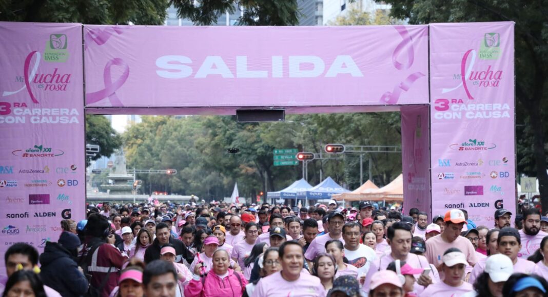Más de 5 mil corren con causa contra el cáncer de mama