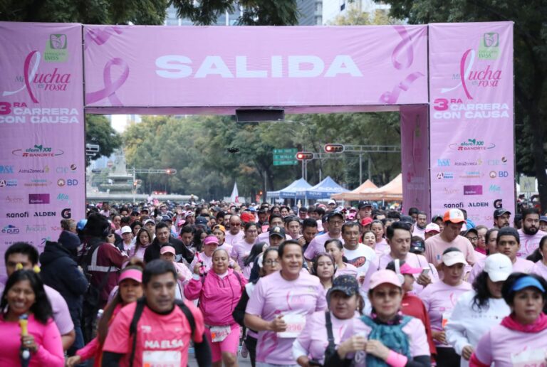 Más de 5 mil corren con causa contra el cáncer de mama