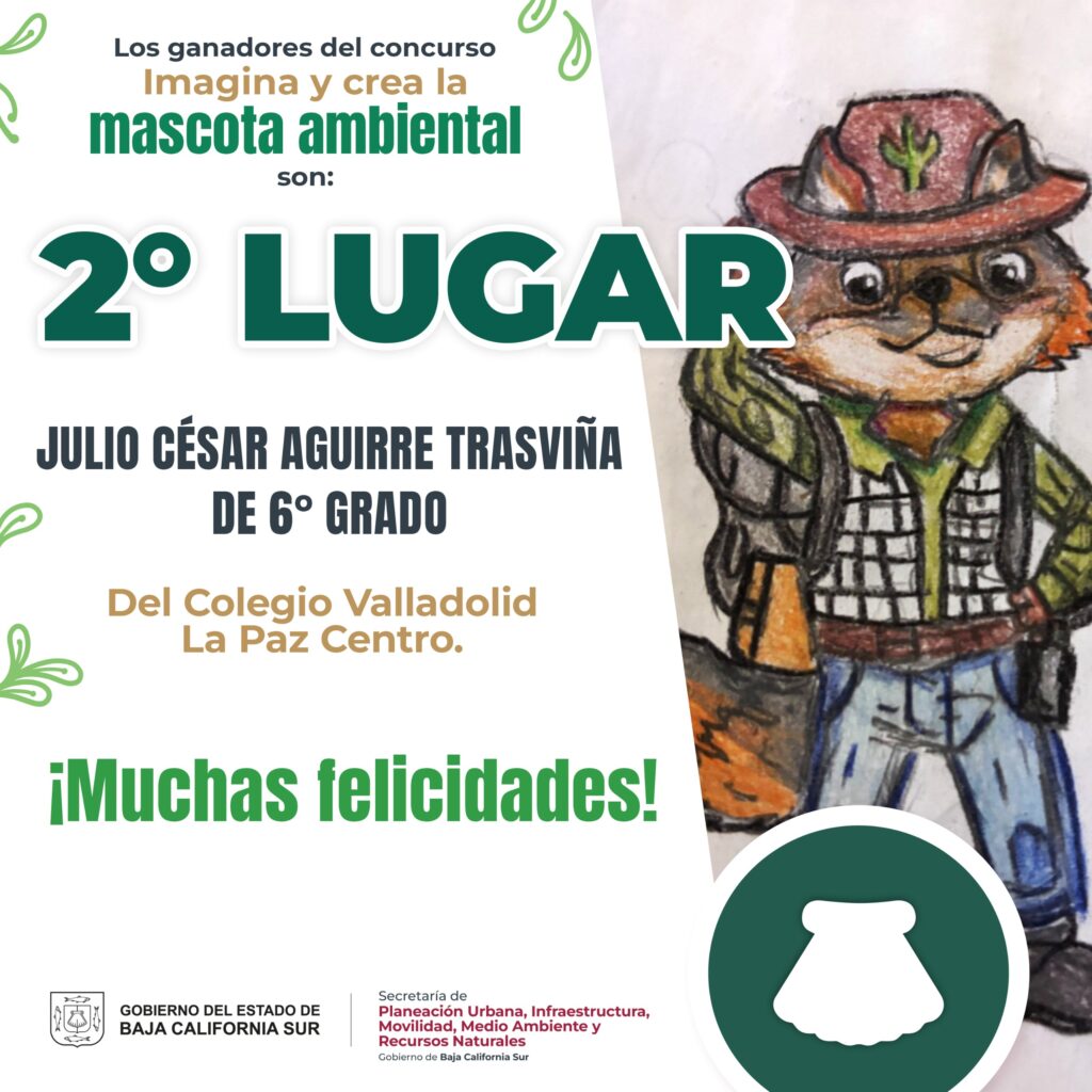 Niños sudcalifornianos ganan concurso “Imagina y crea la mascota ambiental” 18 Niños sudcalifornianos ganan concurso “Imagina y crea la mascota ambiental”