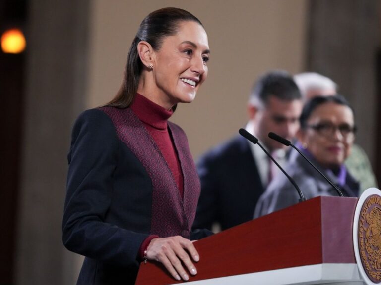 Sheinbaum defiende estrategia y rechaza injerencia de EU