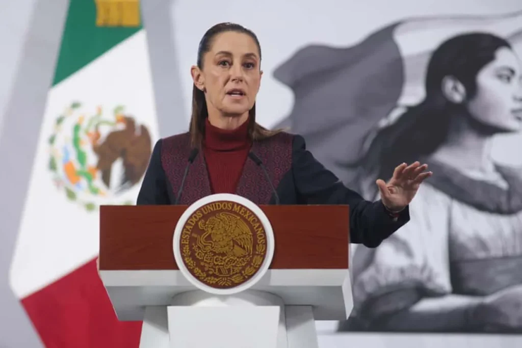 Sheinbaum defiende estrategia y rechaza injerencia de EU 1 Sheinbaum defiende estrategia y rechaza injerencia de EU