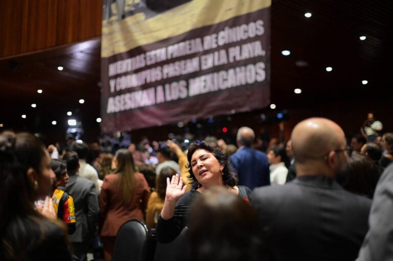 Receso en San Lázaro tras choque entre Morena y la oposición