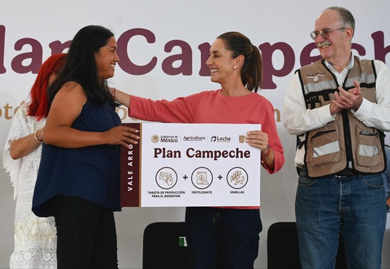 Sheinbaum lanza Plan Campeche y asegura que los ataques la fortalecen