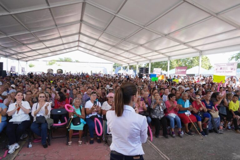 Sheinbaum en Nayarit: “Las mujeres somos fuertes y valientes”