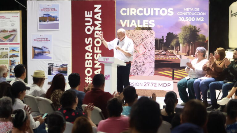 Inaugura gobernador de BCS Punto de Encuentro Comunitario en La Paz