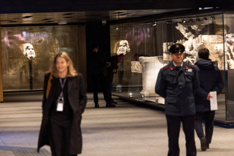 Roma estrena estaciones del Metro con vestigios arqueológicos