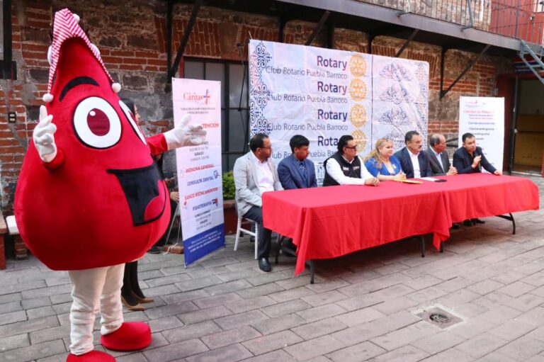 Puebla inicia jornada “Extiende tus brazos” para promover la donación de sangre