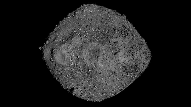 Azúcares esenciales hallados en el asteroide Bennu