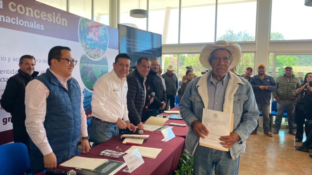 Conagua entrega concesiones de agua agrícola en Zacatecas 1 Conagua entrega concesiones de agua agrícola en Zacatecas