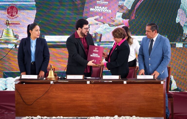 Montoya destaca avances en su Primer Informe en Naucalpan