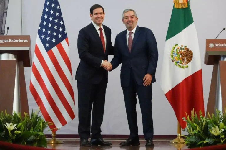 De la Fuente habla con Marco Rubio sobre relación México-EU