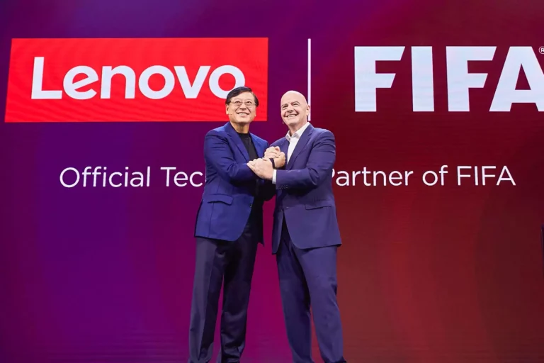 FIFA y Lenovo llevarán inteligencia artificial al Mundial 2026